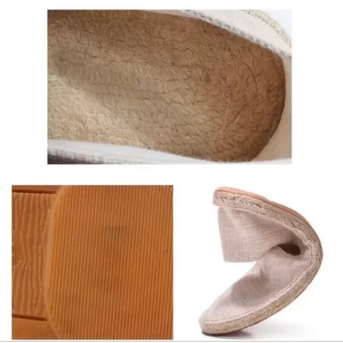Men’s Slip-On Canvas Espadrilles – Breathable Lightweight Loafers, Casual Summer Shoes - Image 5